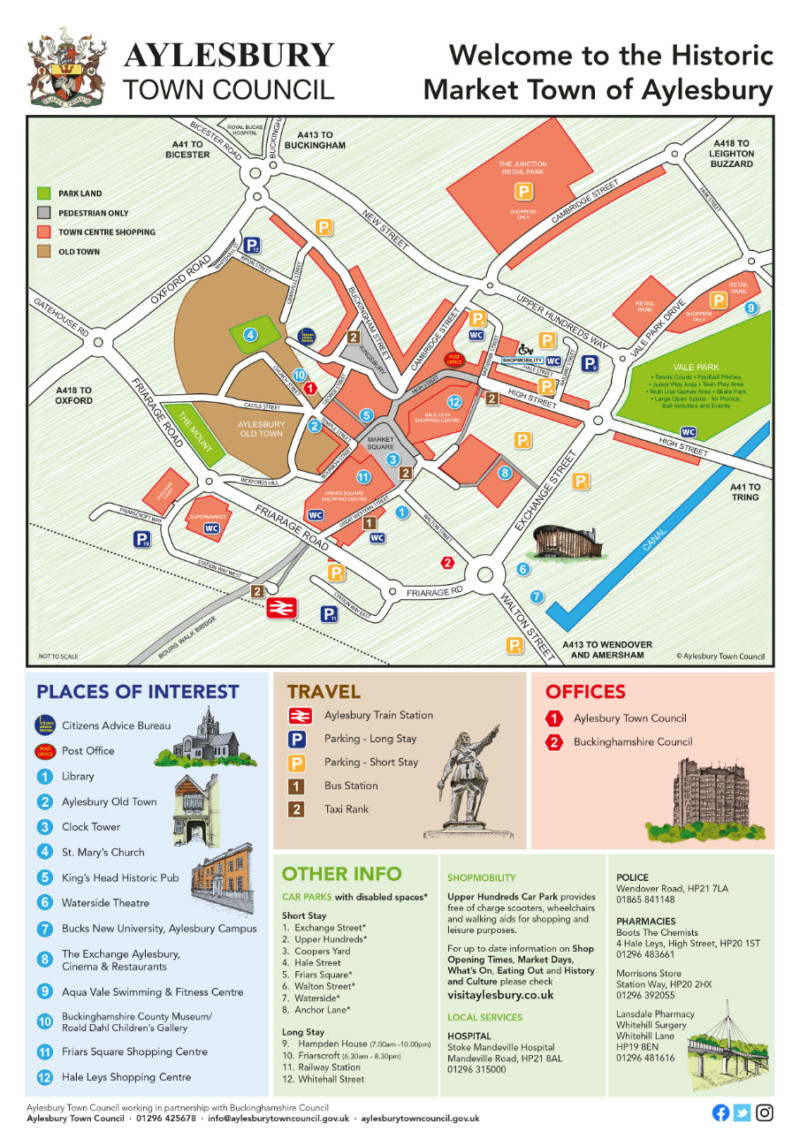 Map of Aylesbury