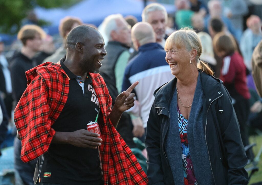 Dancing at Live in the Park