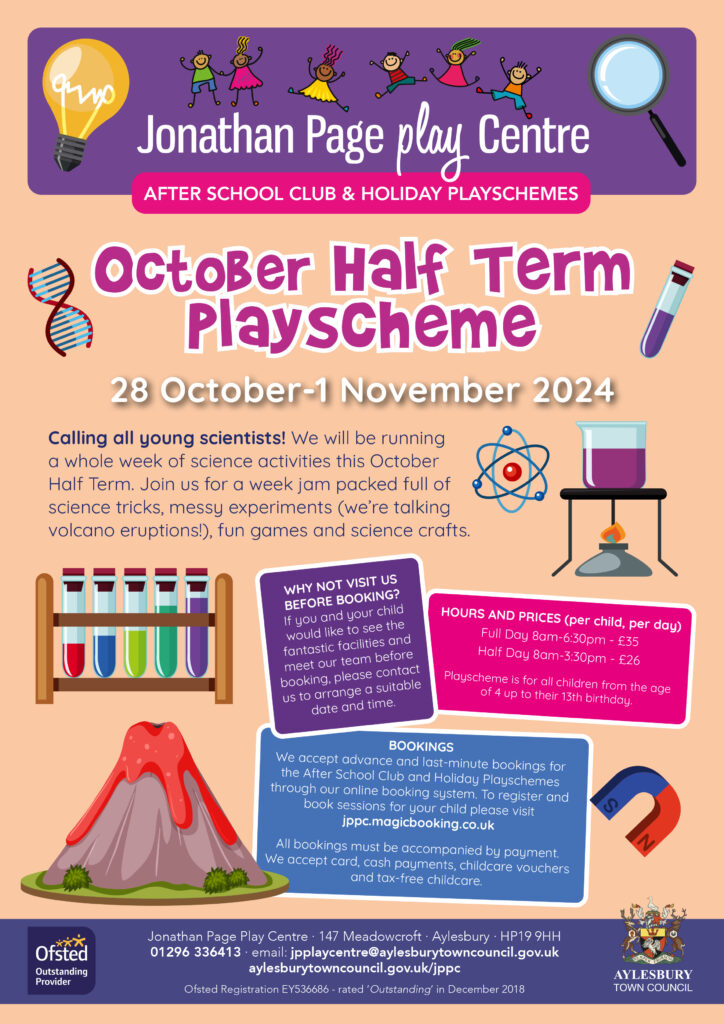 October Playscheme Poster