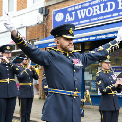 RAF Halton parading