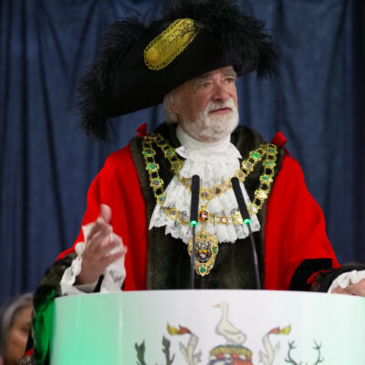 Mayor Of Aylesbury Cllr Alan Sherwell 2024 25